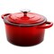 Crock-Pot Artisan 3 Quart Enameled Cast Iron Casserole with Lid in Gradient Red 94232.02 - alternate 1