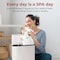 Serenelife Rectangular Towel Warmer Bucket, Large Capacity Single Touch Towel & Blanket Warmer With Insulated SLTLR250 - alternate 2