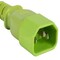 Sanoxy 10ft 14 AWG 15A 250V Power Cord IEC320 C14 to IEC320 C19, Green SNX-CBL-LDR-PW134-4210 - alternate 2