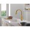 Delta Lenta: Touch2O Technology Kitchen Faucet with Touchless Technology 19802TLZ-GB-DST - alternate 7