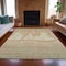 Homeroots 3' X 5' Taupe And Gold Nautical Washable Indoor Outdoor Area Rug 631047 - alternate 4