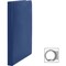Business Source 0.5" Basic Binder, 125 Sheet Capacity, Round Ring, Blue, PK4 BSN28525BD - alternate 2