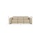 Homeroots 104" Beige Top Grain Leather Reclining Metal USB Sofa 720435 - alternate 4