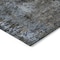 Homeroots 8' X 10' Graphite Charcoal And Silver Abstract Washable Indoor Outdoor Area Rug 587905 - alternate 6
