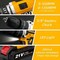 Edendirect 21V Cordless Drill Set, 2Ah Battery, 3/8 Keyless Chuck, 25+1 Position, 2-Speed, Yellow IR-0023 - alternate 5