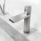 Vigo Nova Button Operated Single-Hole Bathroom Faucet in Brushed Nickel VG01053BN - alternate 4