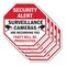 Signmission Security Alert Surveillance Cameras, 10 inch X 10 inch, Aluminum Metal Signs, 5PK OC-A-5Pack-10-328 - alternate 1