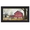 Homeroots Antique Barn 4 Black Framed Print Wall Art 404602 - alternate 1