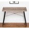 Homeroots 47" Taupe and Black Wood and Metal Parsons Computer Desk 489834 - alternate 3