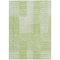 Homeroots 3' X 5' Artichoke Green And Mint Green Striped Washable Indoor Outdoor Area Rug 581629 - alternate 4