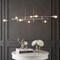 Jonathan Y Ikon 63" 8-Light Modern Vintage Arm-Adjustable Iron Linear LED Pendant, Chrome JYL7599A - alternate 6