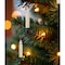 Homeroots Set of Twelve Ivory Flameless Christmas Clip On Taper Candle, 12PK 517668 - alternate 5