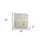Homeroots 16" X 16" Off White Acrylic Solid Color Pad 328212 - alternate 5
