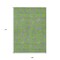 Homeroots 9' X 12' Lime Green And Purple Geometric Washable Indoor Outdoor Area Rug 599212 - alternate 3