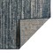 Homeroots 9' X 12' Gray and Blue Striped Stain Resistant Indoor Outdoor Area Rug 531663 - alternate 3