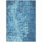 Homeroots 3' X 5' Blue Ikat Washable Indoor Outdoor Area Rug 576971 - alternate 5