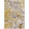 Homeroots 5' X 8' Taupe Abstract Washable Non Skid Indoor Outdoor Area Rug 559199 - alternate 5