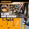 Powertec 2-in-1 Portable Folding Work Table & Sawhorse, 1000 lb Capacity with 8-Level Height Adjustment UT1015 - alternate 5