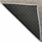 Homeroots 9' X 12' Pewter Striped Washable Indoor Outdoor Area Rug 608489 - alternate 6