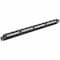 Eaton Tripp Lite Series 24-Port 1U Rack-Mount Cat6a 110 Patch Panel with Cable Management Bar, 110, RJ45 N252-024-6A - alternate 1