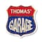 Signmission Thomas's Garage, 12 Inch X 12 Inch, Plastic Sign SHI-P-12-383-THOMAS - alternate 1