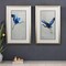Homeroots Set of Two Blue Heron Framed Art, 2PK 472100 - alternate 2