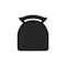Holland Bar Stool Co 400 Jackie 18" Chair with Black Wrinkle Finish and Canter Espresso Seat 40018BW003 - alternate 2