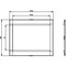 Siemens cover frame for door cutout 137.6 x 92.8 mm WxH accessory for: for motor 3VA9387-0SB30 - alternate 3