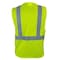 Reflective Apparel ANSI Type R Class 2 Value Breakaway Mesh Vest with Drop Shoulders 582ET-LM-7X - alternate 2
