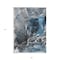 Homeroots 5' X 8' Ivory Blue and Gray Abstract Washable Non Skid Indoor Outdoor Area Rug 559428 - alternate 4