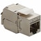Add-On CAT6A FTP SHIELDED TOOLLESS KEYSTONE JACK 180 DEGREE ADD-C6AFJK1TL-MT - alternate 3