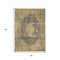 Homeroots 3' X 5' Charcoal And Beige Medallion Washable Indoor Outdoor Area Rug 616460 - alternate 4