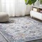 Jonathan Y Izil Modern Persian Light Gray/Blue 5 ft. x 8 ft. Area Rug MDP210A-5 - alternate 6
