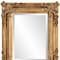 Homeroots 23" Antiqued Gold Ornate Scroll Framed Accent Mirror 383719 - alternate 4