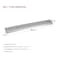 Mytee Products 39.37 inx5.5 inx1.75 inBoltOn Fuel Tank Step Fit Freightliner ReplaceA22-57757-100, 4PK FTRS-553937175x4 - alternate 4