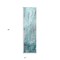 Homeroots 8' Runner Gray and Ivory Abstract Washable Non Skid Indoor Outdoor Runner Rug 559614 - alternate 5