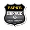 Signmission Papa's Garage I Can Fix Everything But Stupid, 12 Inch X 12 Inch, Aluminum Metal Sign SHI-A-12-490-PAPA - alternate 1