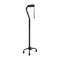 Flash Furniture HERCULES Adjustable Quad Cane w/Comfort Grip Foam Padded Handle, Large 4-Pronged Base, Black DC-HY7401L-BLK-GG - alternate 4