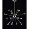 Jonathan Y Glenn 8-Light 22.5" Metal Sputnik-Style LED Chandelier, Chrome JYL9017A - alternate 3