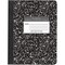 Roaring Spring Graph Ruled Hard Cover Composition Book, 975 x 75 80 Sheets, Black Marble Cover, Black Marble ROA77227 - alternate 1