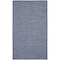 Homeroots 3' X 5' Navy Blue And Ivory Indoor Outdoor Area Rug 556228 - alternate 1