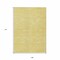Homeroots 9' X 12' Gold Floral Washable Indoor Outdoor Area Rug 607366 - alternate 6