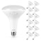 Luxrite BR40 LED Light Bulb, 12W (90 Watt Equivalent), 5CCT 2700K 3000K 3500K 4000K 5000K, 12PK LR31629 - alternate 1