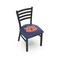 Holland Bar Stool Co BlackLogo Chair, VinylSeat L00418Auburn - alternate 1