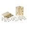 Global Door Controls 4.5 in. x 4 in. Full Mortise Spring Hinge in Bright Brass CPS4540-US3-M - alternate 3