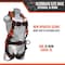 Malta Dynamics Razorback Elite Maxx Full Body Harness, L/XL, 130-310 lb, Quick Connect Chest/ B4201 - alternate 6