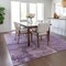 Homeroots 5' X 8' Lavender And Purple Abstract Washable Indoor Outdoor Area Rug 602720 - alternate 5
