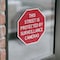 Signmission This Street Is Protected by Surveil, 4 inch X 4 inch, Vinyl Decal, 2PK OC-D-2PACK-4-331 - alternate 3