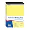 Bazic Products Perforated Writing Pads, 8.5in. x 11.75in., Canary, 50 Sheets, 12PK 5038 - alternate 1