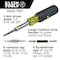 Klein Tools Multi-Bit Screwdriver / Tap Tool, 14-Piece 32517 - alternate 5